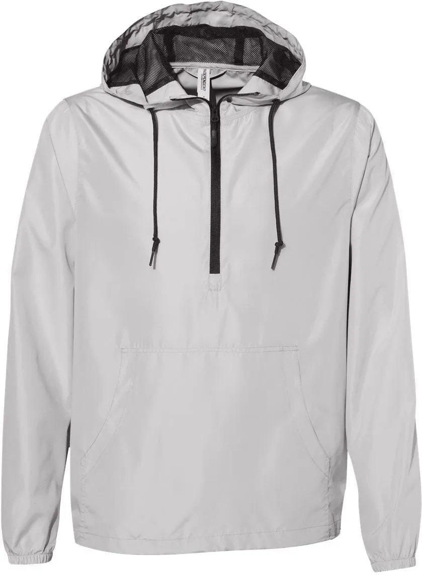Independent Trading Co. Lightweight Windbreaker Pullover Jacket