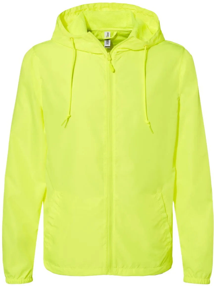 Independent Trading Co. Water-Resistant Lightweight Windbreaker