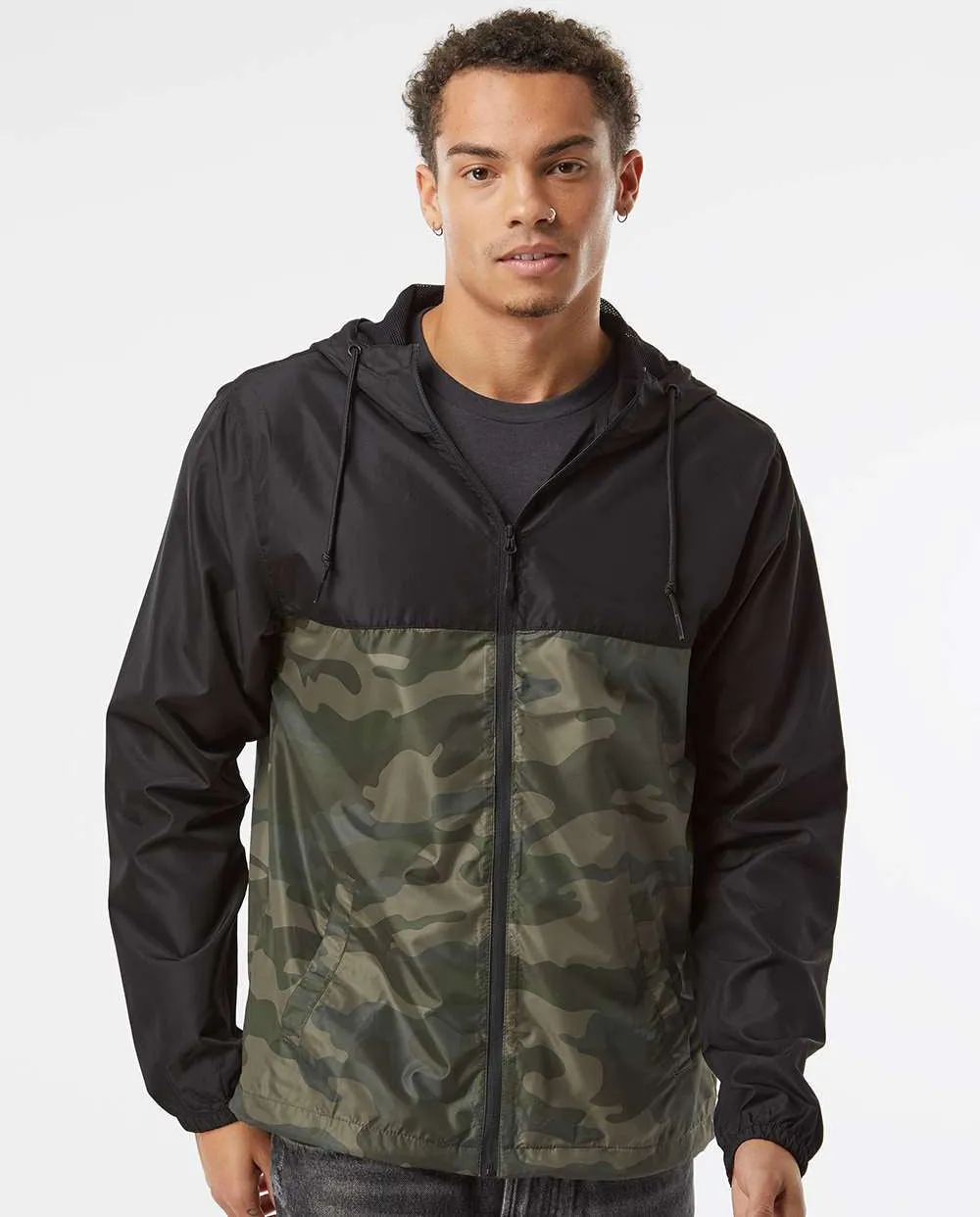 Independent Trading Co. Water-Resistant Lightweight Windbreaker