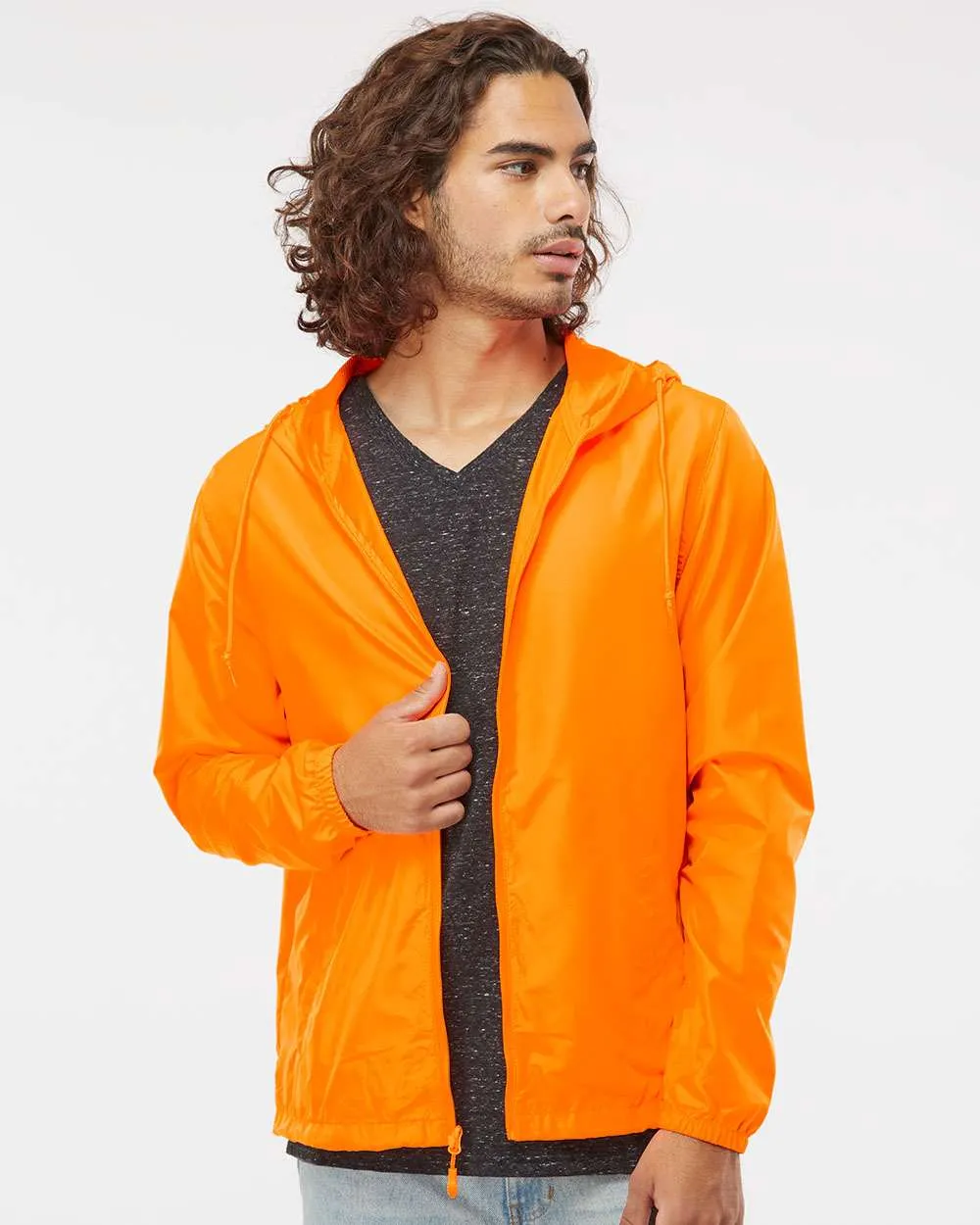Independent Trading Co. Water-Resistant Lightweight Windbreaker