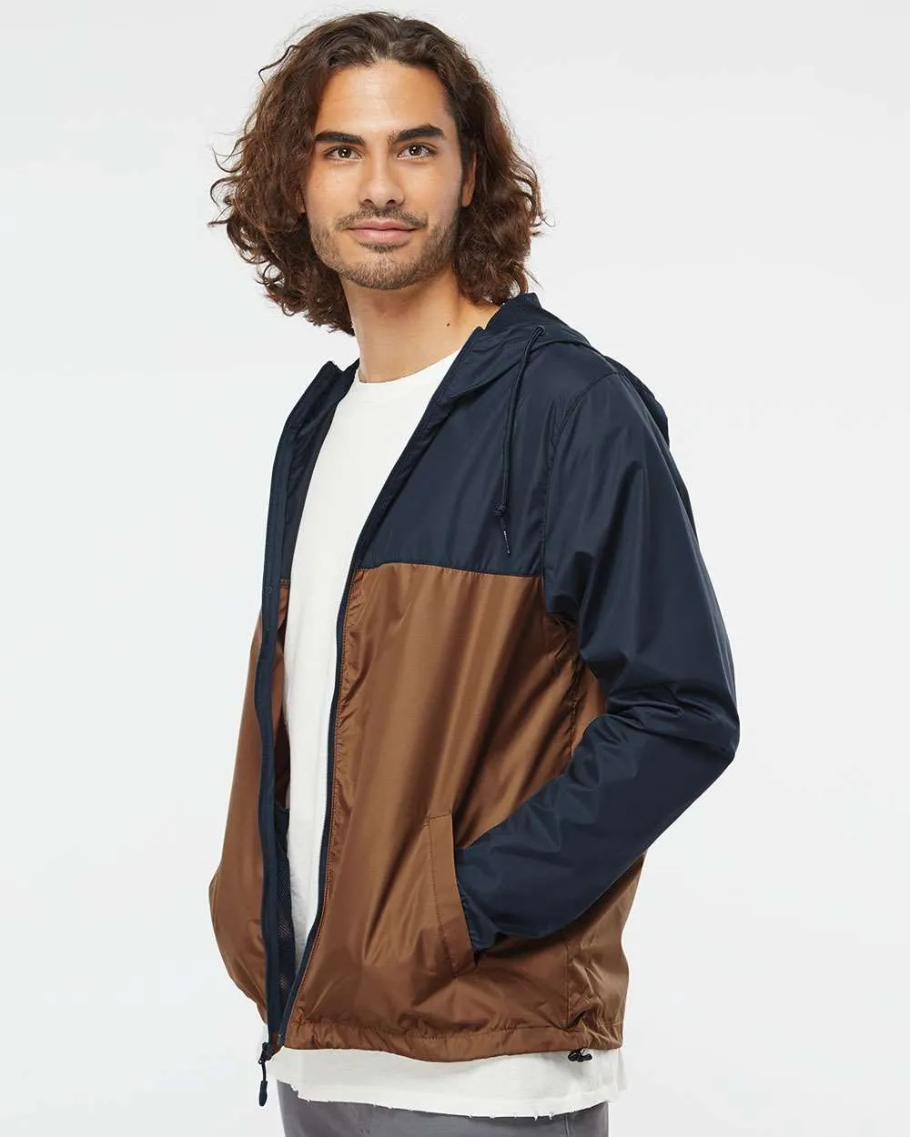 Independent Trading Co. Water-Resistant Lightweight Windbreaker