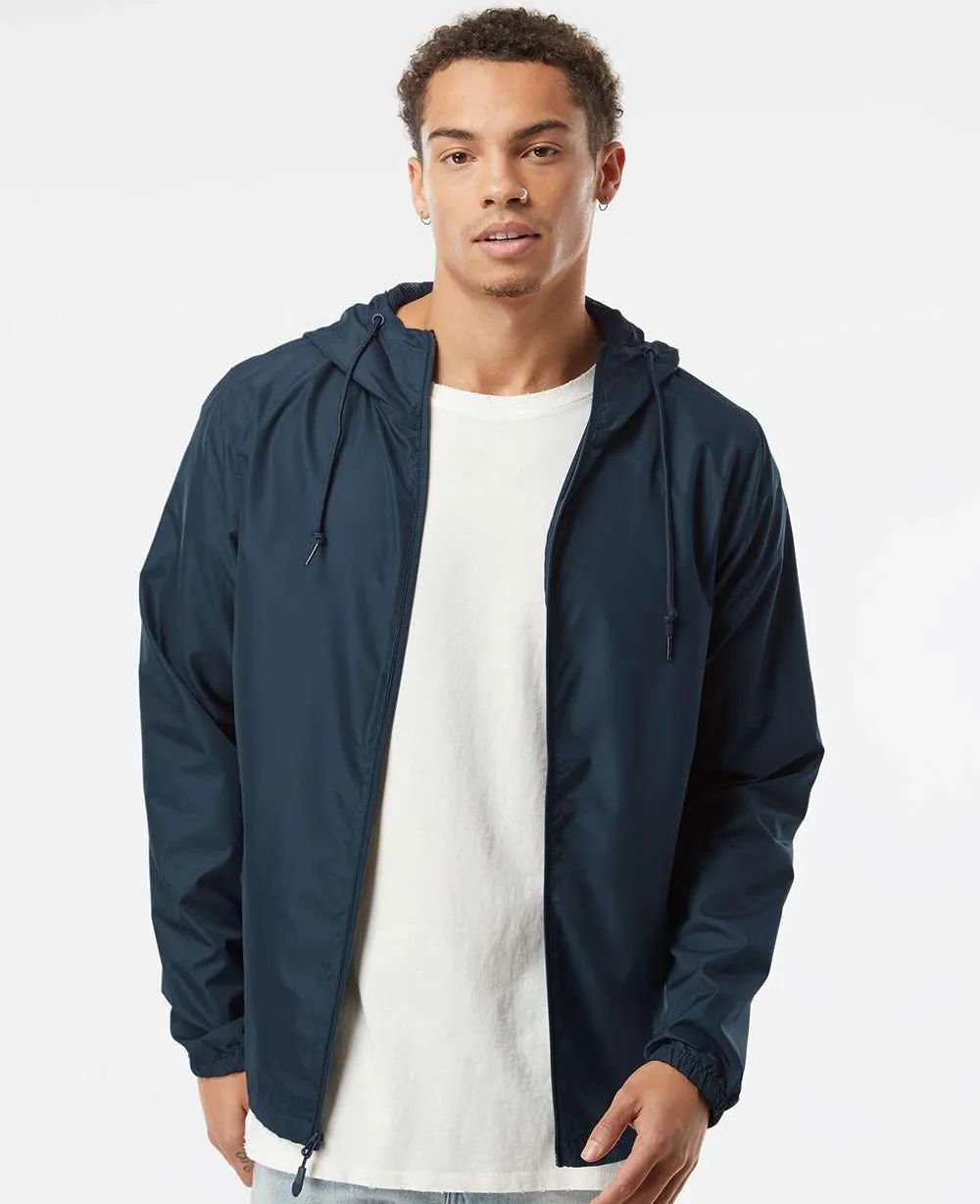 Independent Trading Co. Water-Resistant Lightweight Windbreaker