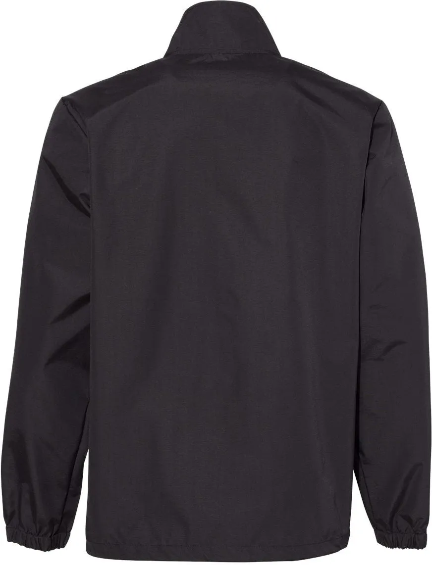 Independent Trading Co. Water-Resistant Windbreaker Coachs Jacket