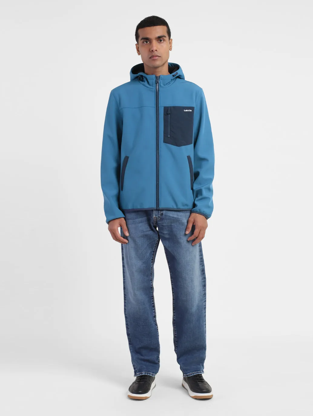 Men's Colorblock Hooded Tailored Jacket LEVI'S