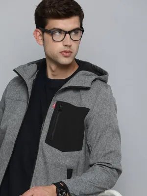 Men's Solid Hooded Tailored Jacket LEVI'S