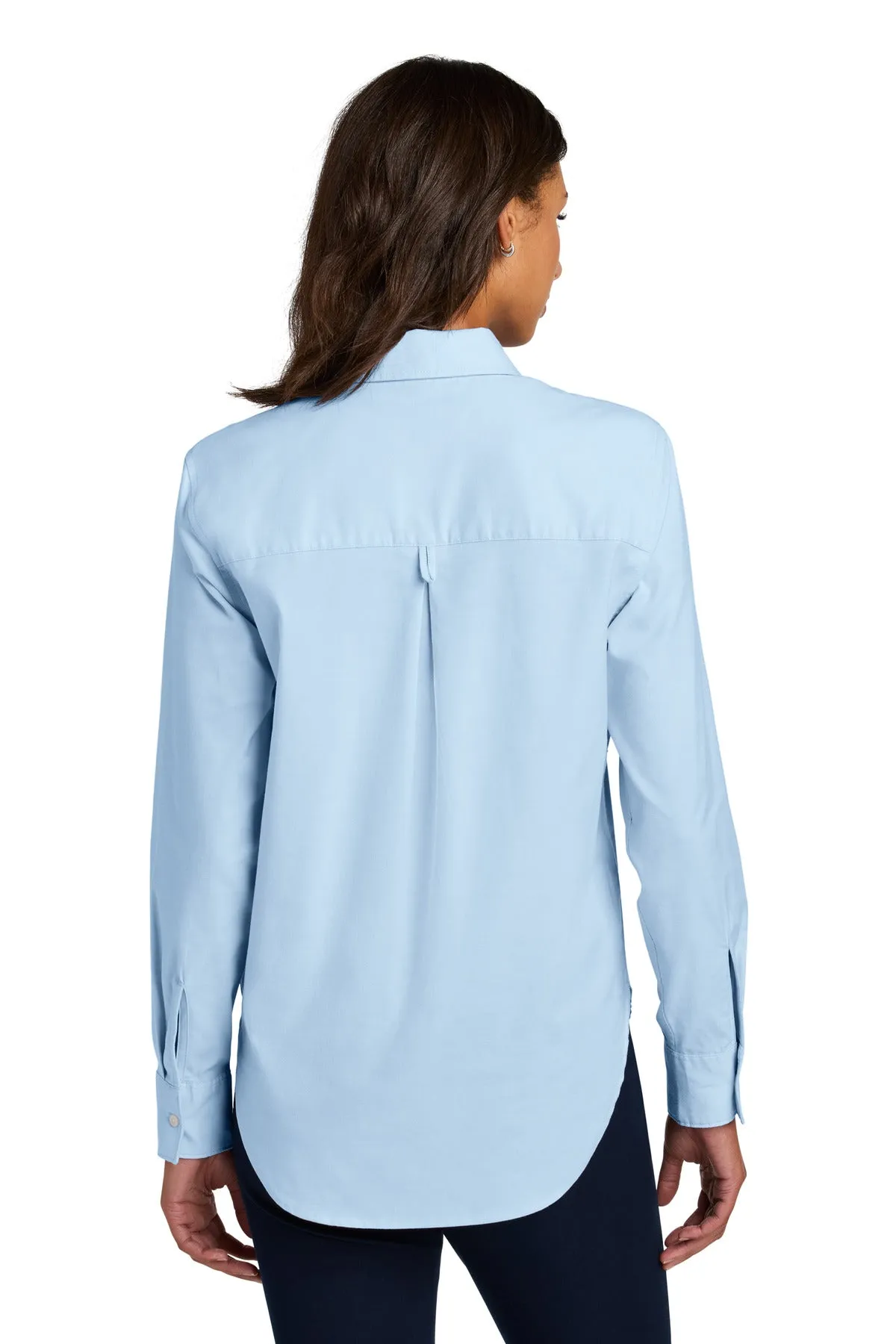 Mercer Mettle Ladies Long Sleeve Modern Oxford Shirt