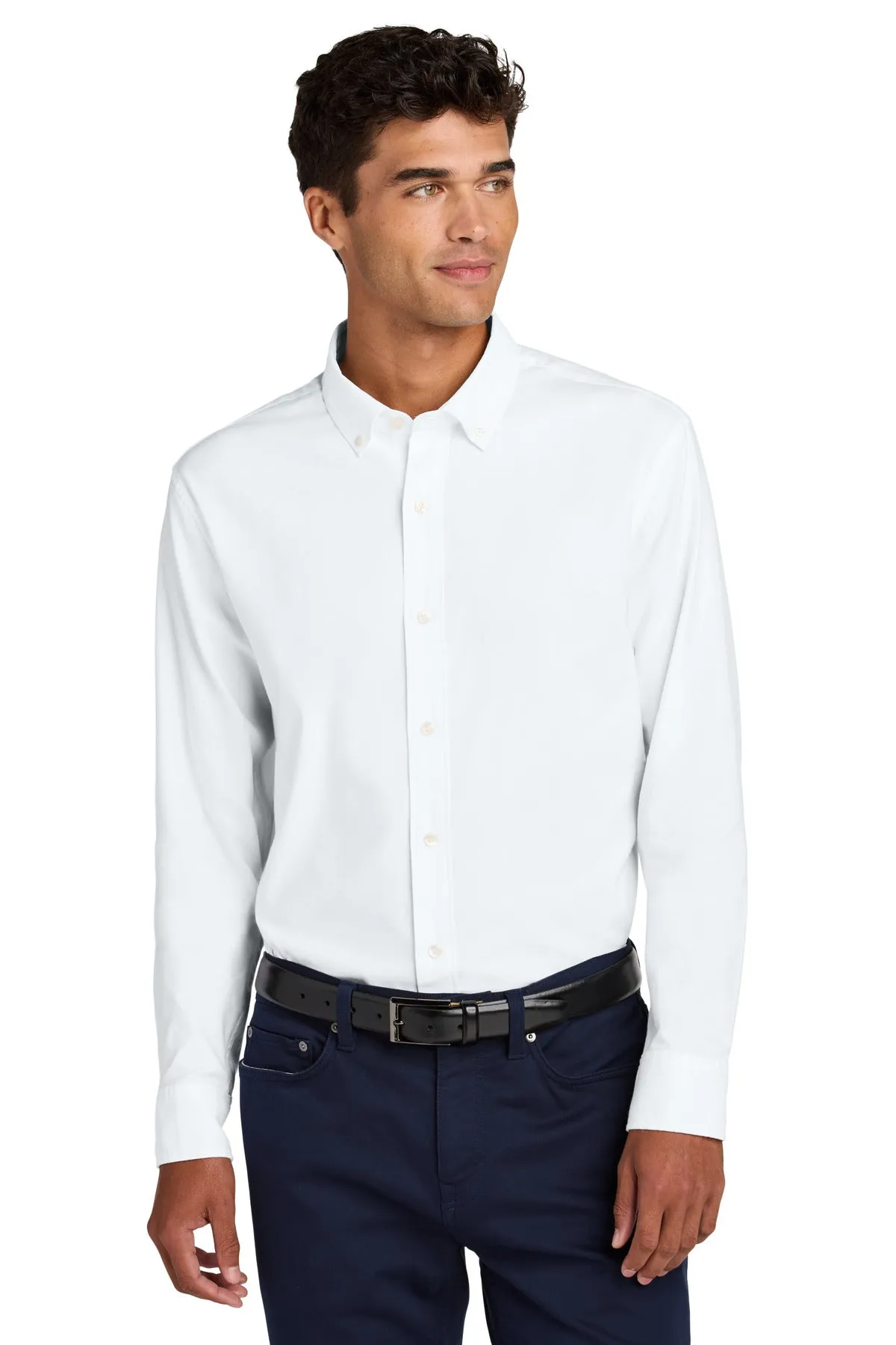 Mercer Mettle Long Sleeve Modern Oxford Shirt