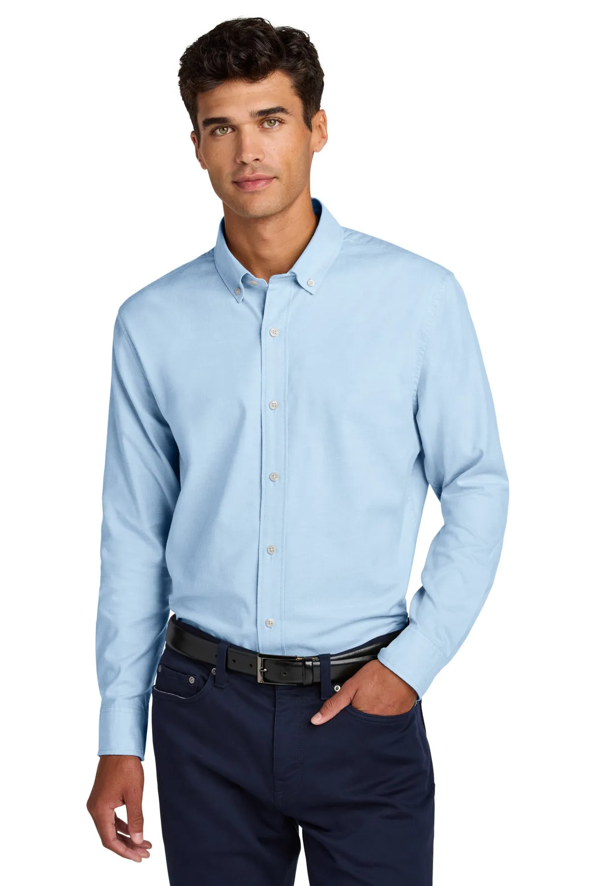 Mercer Mettle Long Sleeve Modern Oxford Shirt