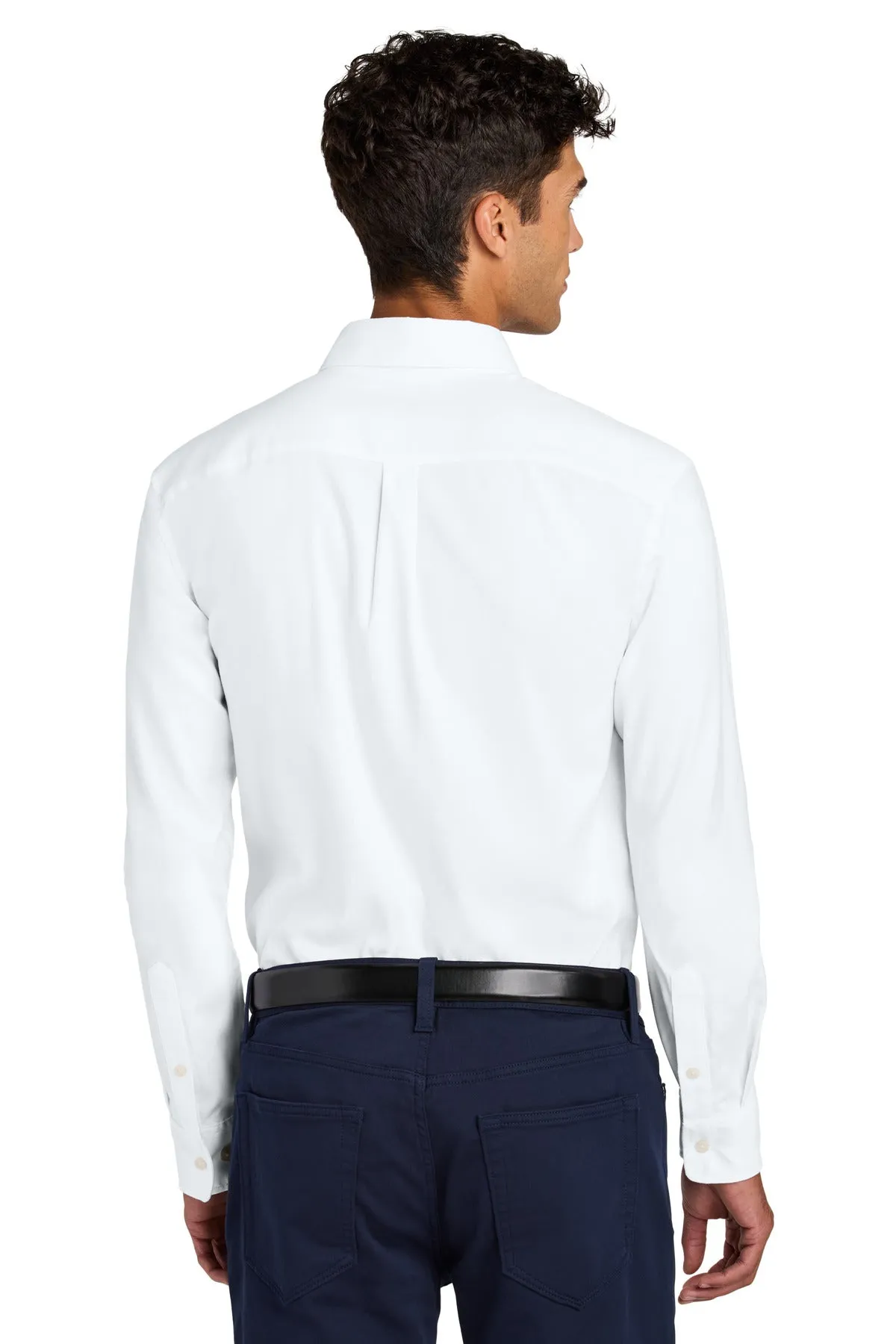 Mercer Mettle Long Sleeve Modern Oxford Shirt