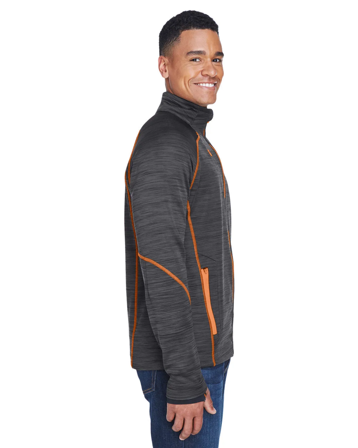 North End Flux Mlange Bonded Fleece Jacket