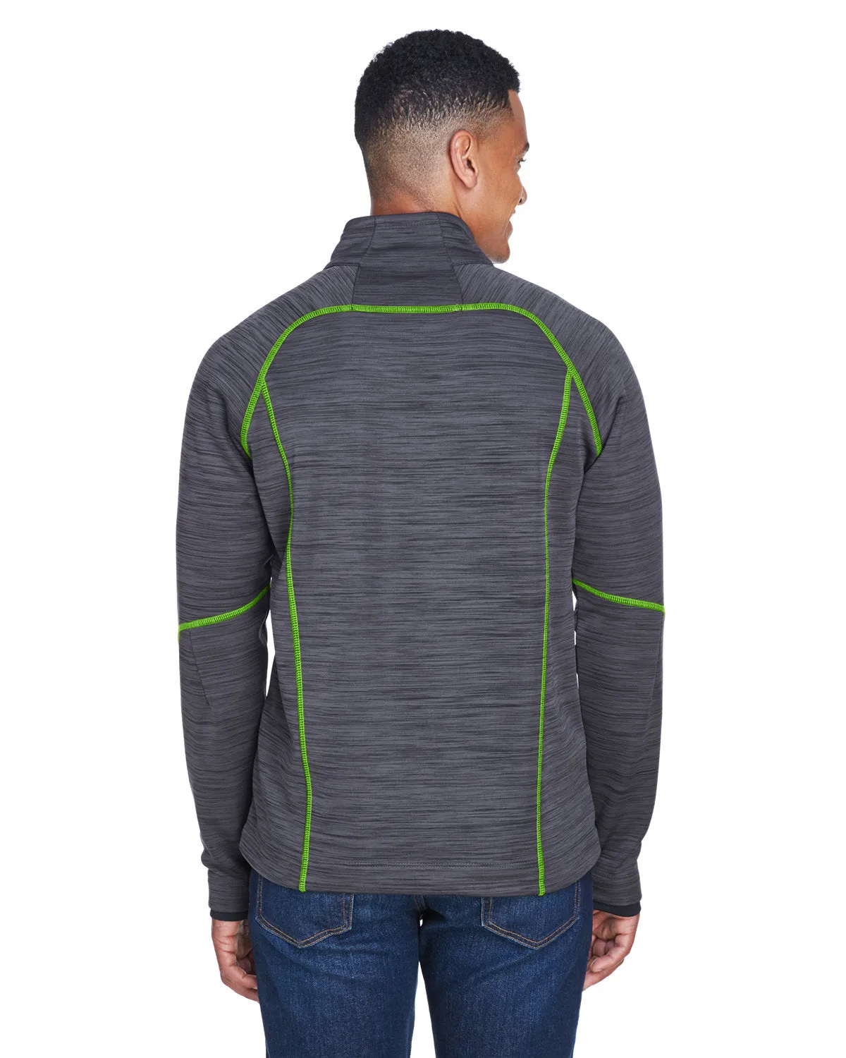 North End Flux Mlange Bonded Fleece Jacket