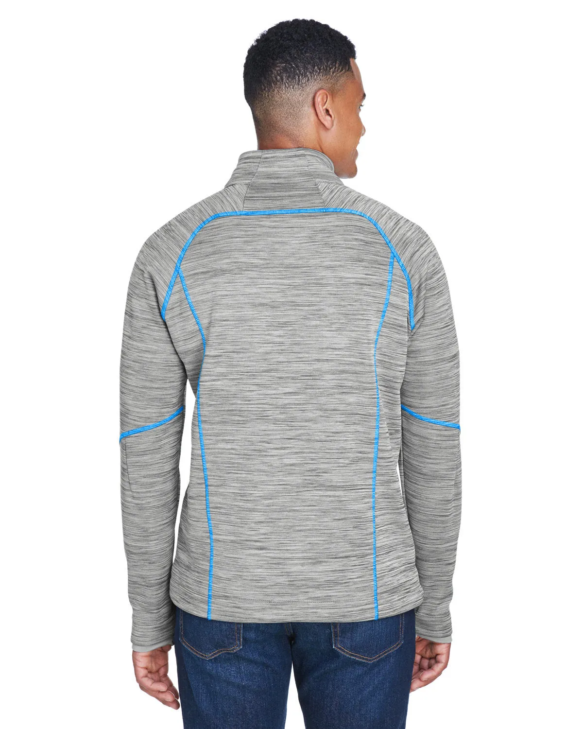 North End Flux Mlange Bonded Fleece Jacket