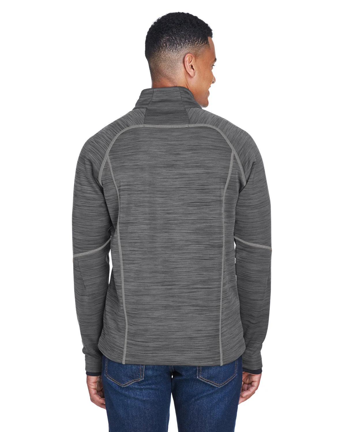 North End Flux Mlange Bonded Fleece Jacket