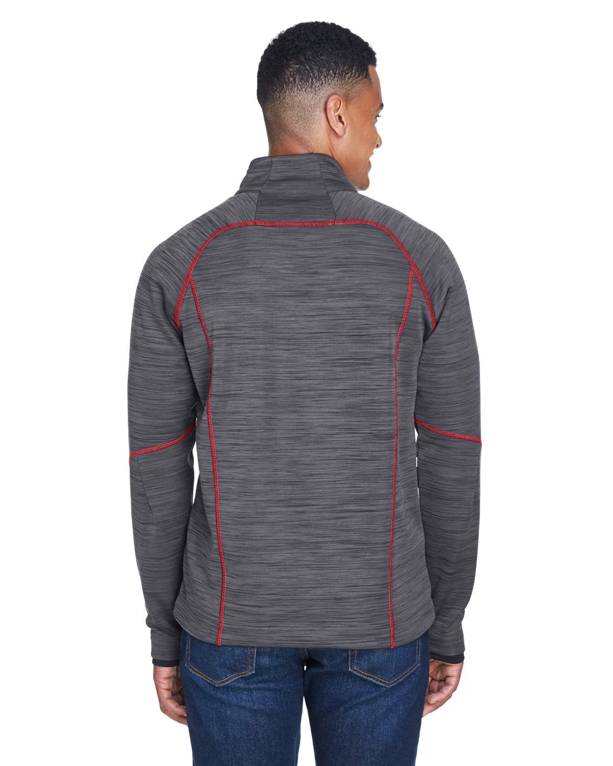 North End Flux Mlange Bonded Fleece Jacket