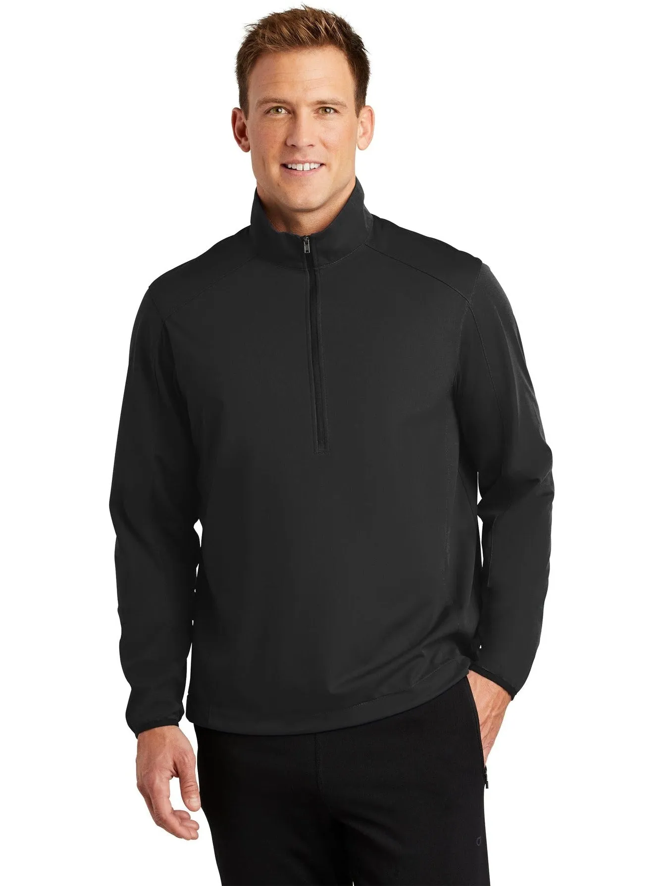 Port Authority Active 1/2 Zip Lightweight Soft Shell Jacket