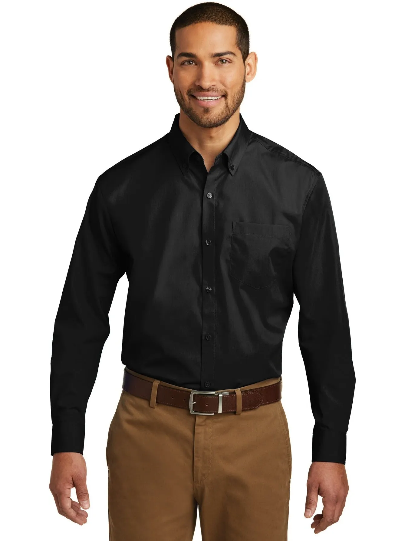 Port Authority Carefree Poplin Shirt
