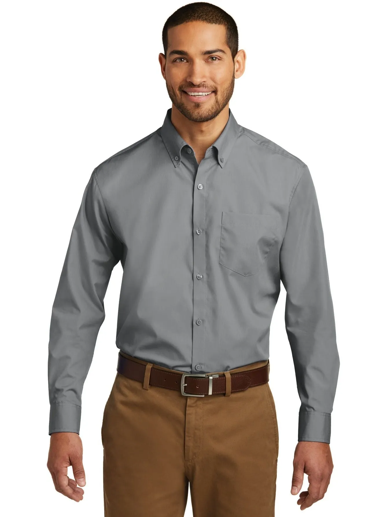 Port Authority Carefree Poplin Shirt