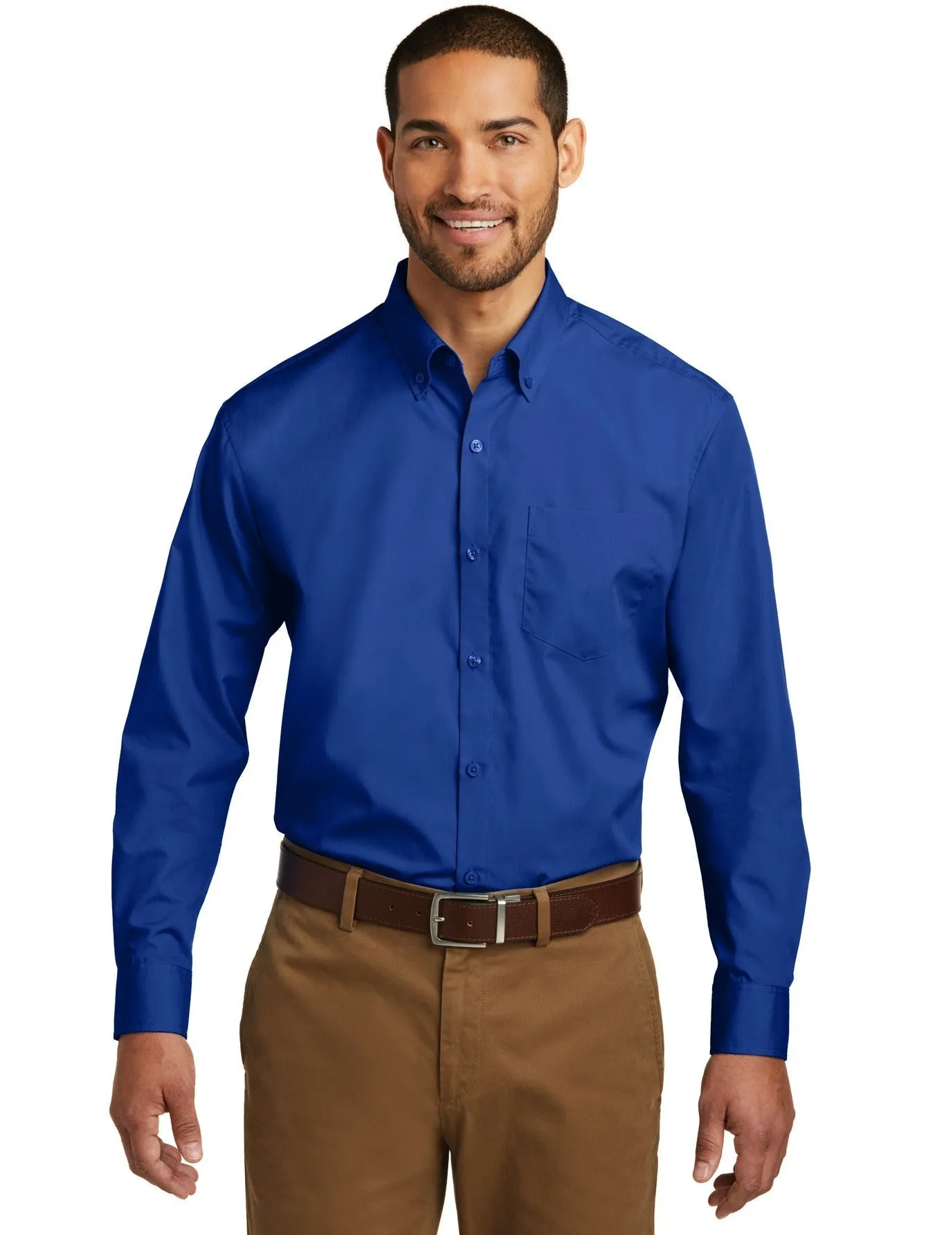 Port Authority Carefree Poplin Shirt