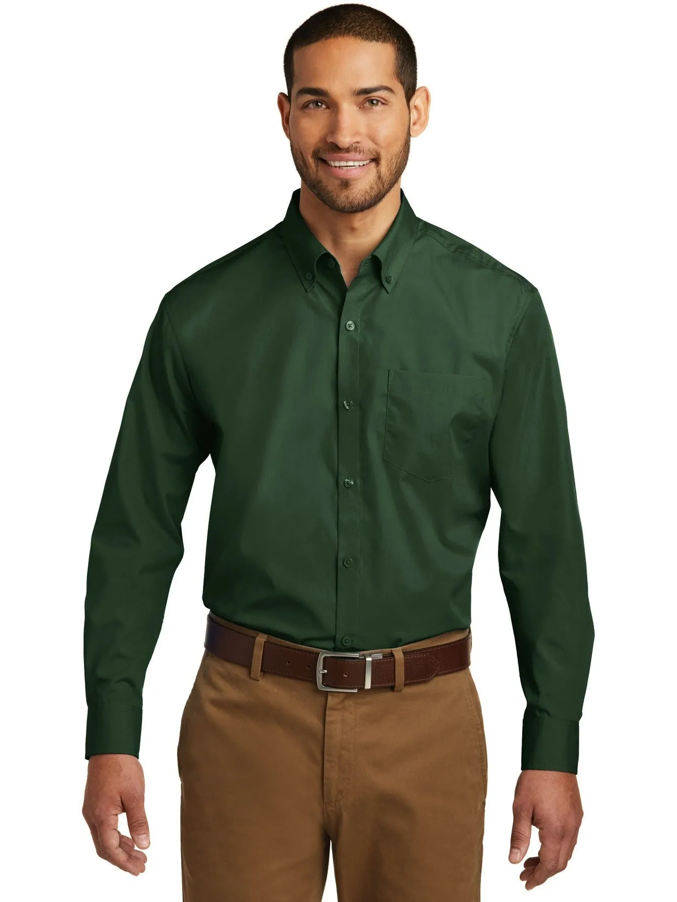 Port Authority Carefree Poplin Shirt