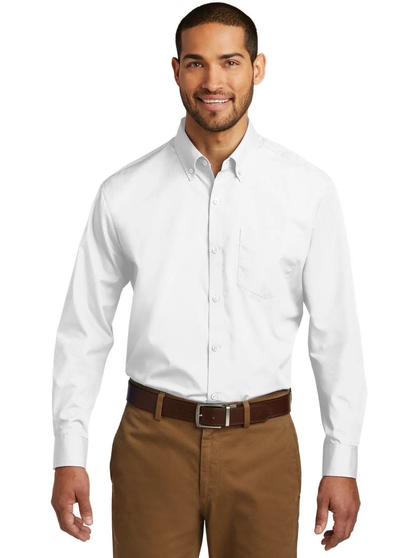 Port Authority Carefree Poplin Shirt