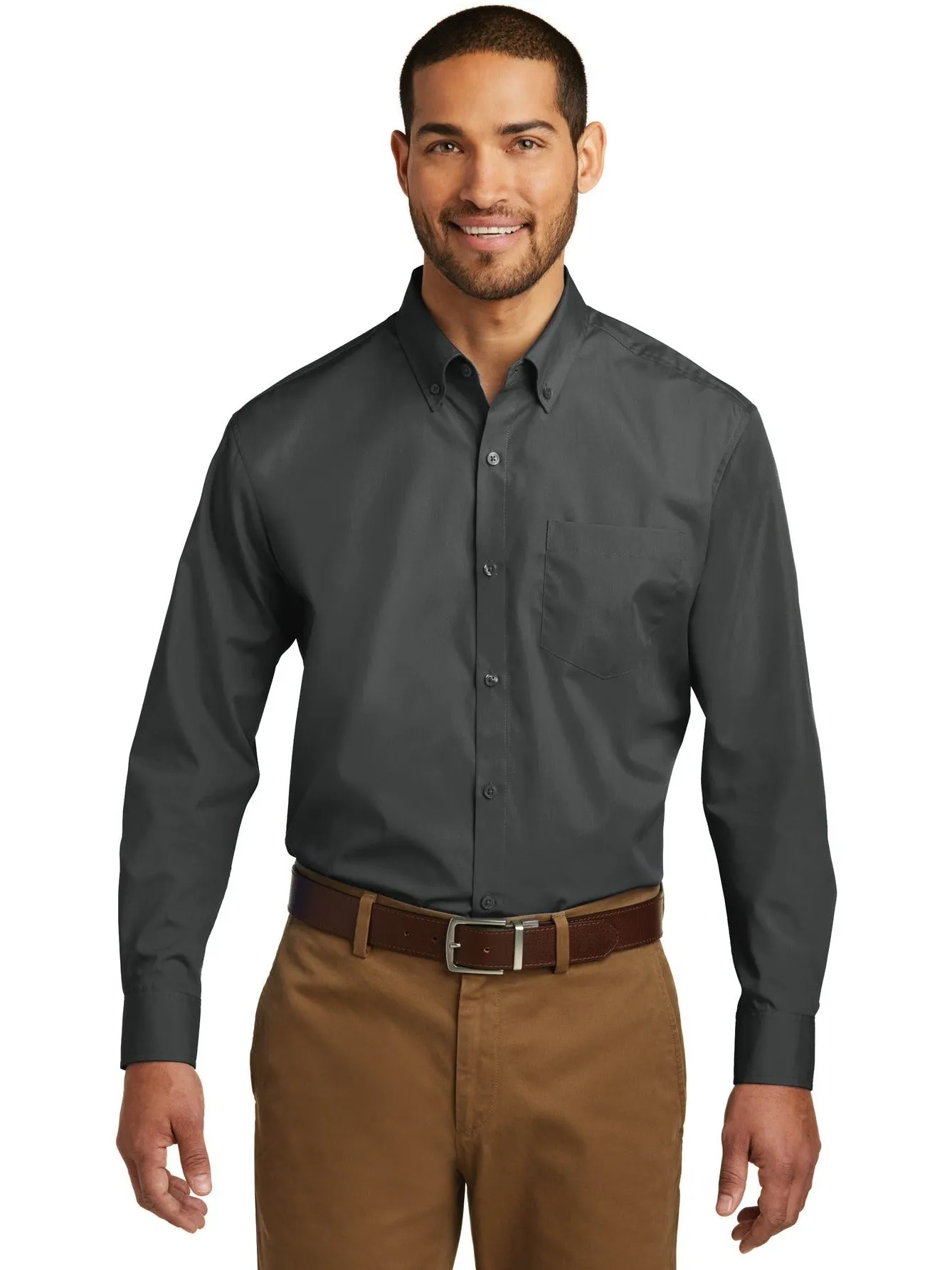 Port Authority Carefree Poplin Shirt