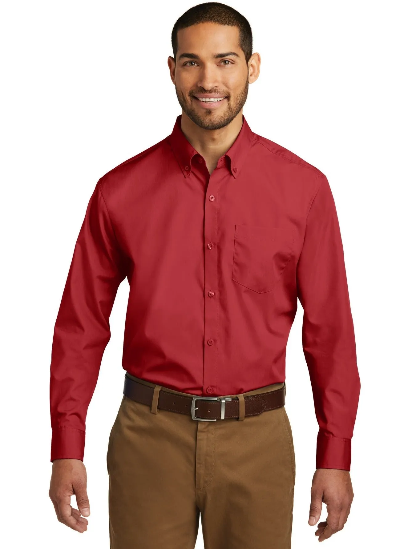 Port Authority Carefree Poplin Shirt