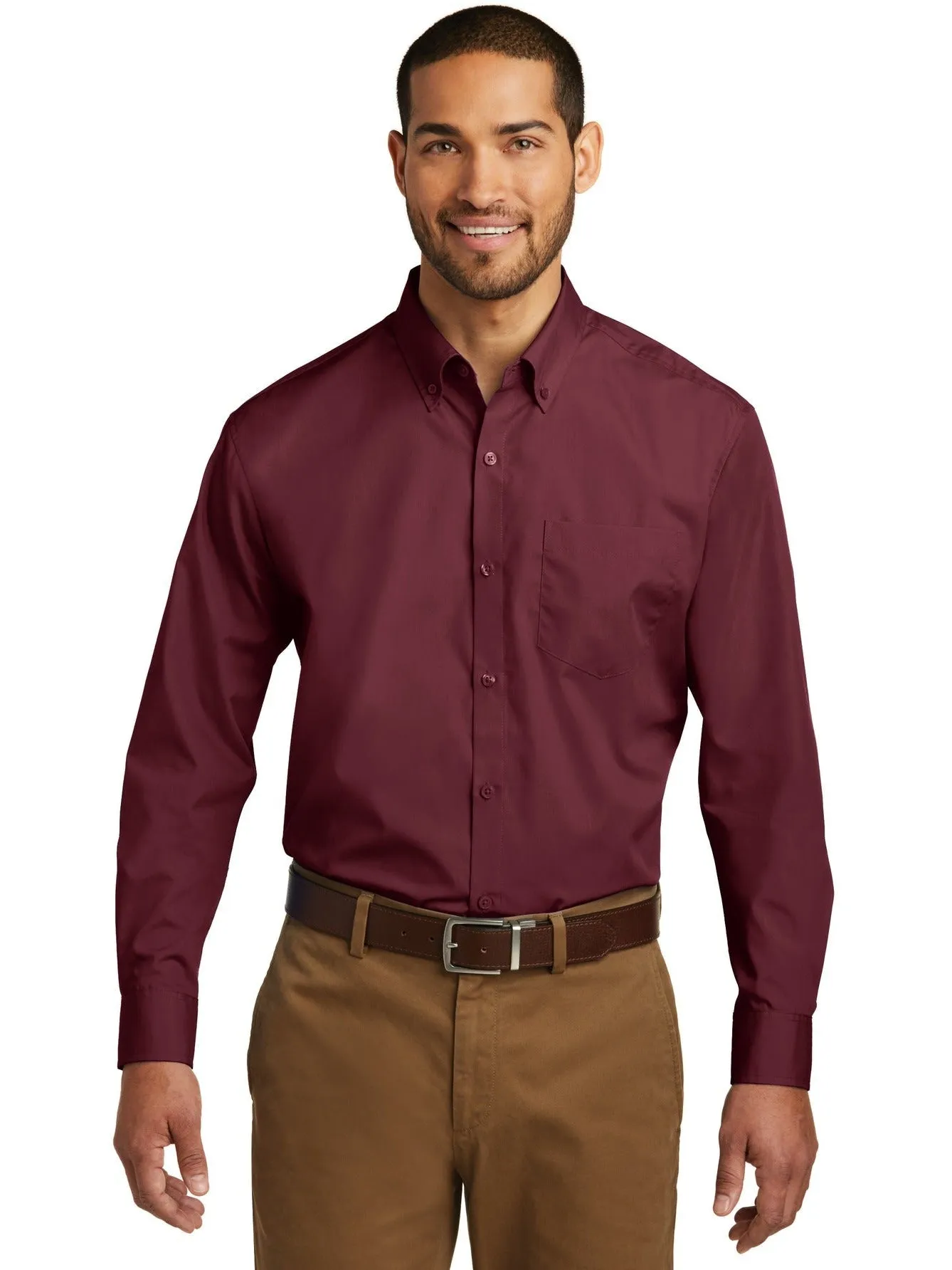 Port Authority Carefree Poplin Shirt