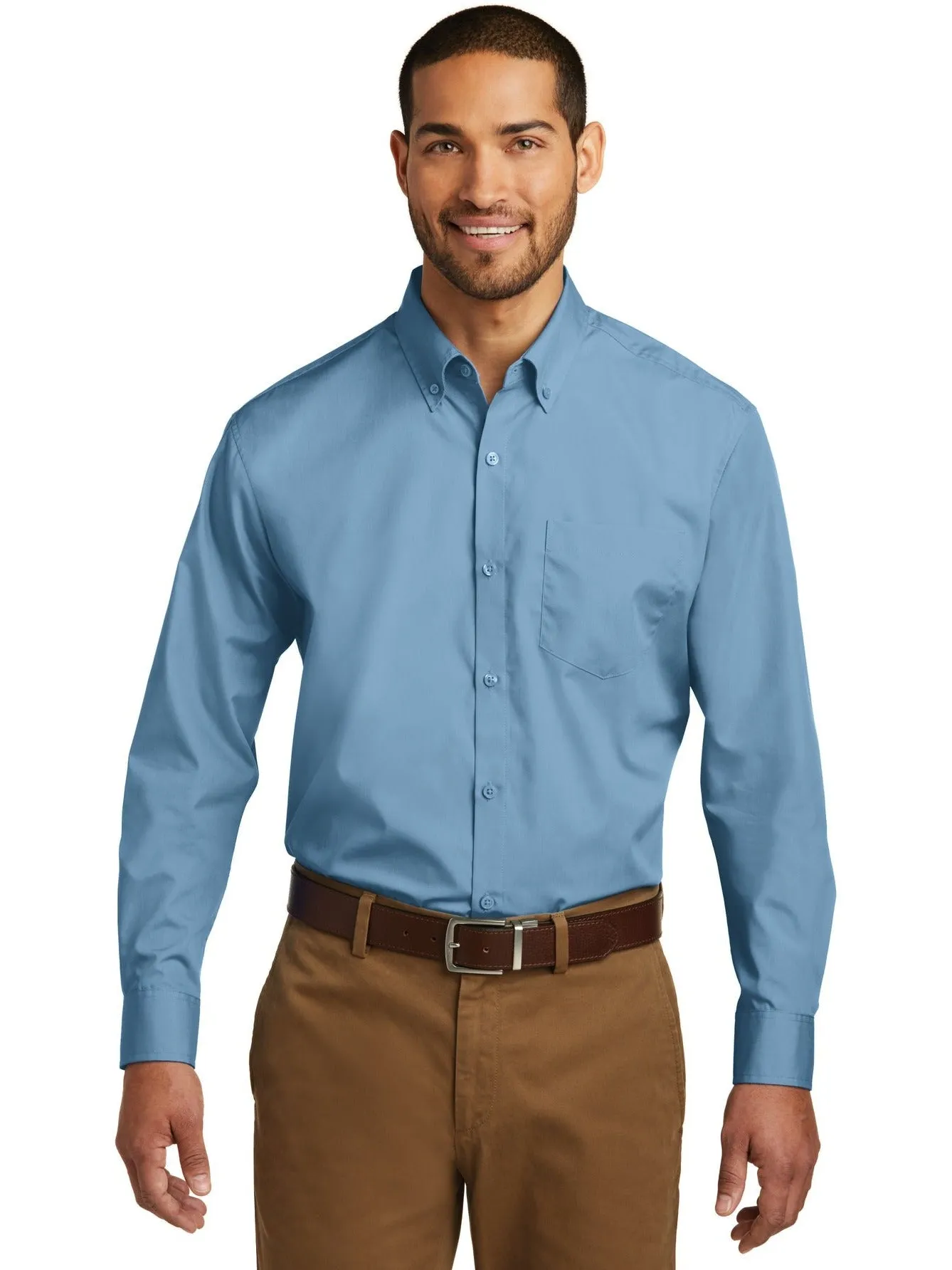 Port Authority Carefree Poplin Shirt