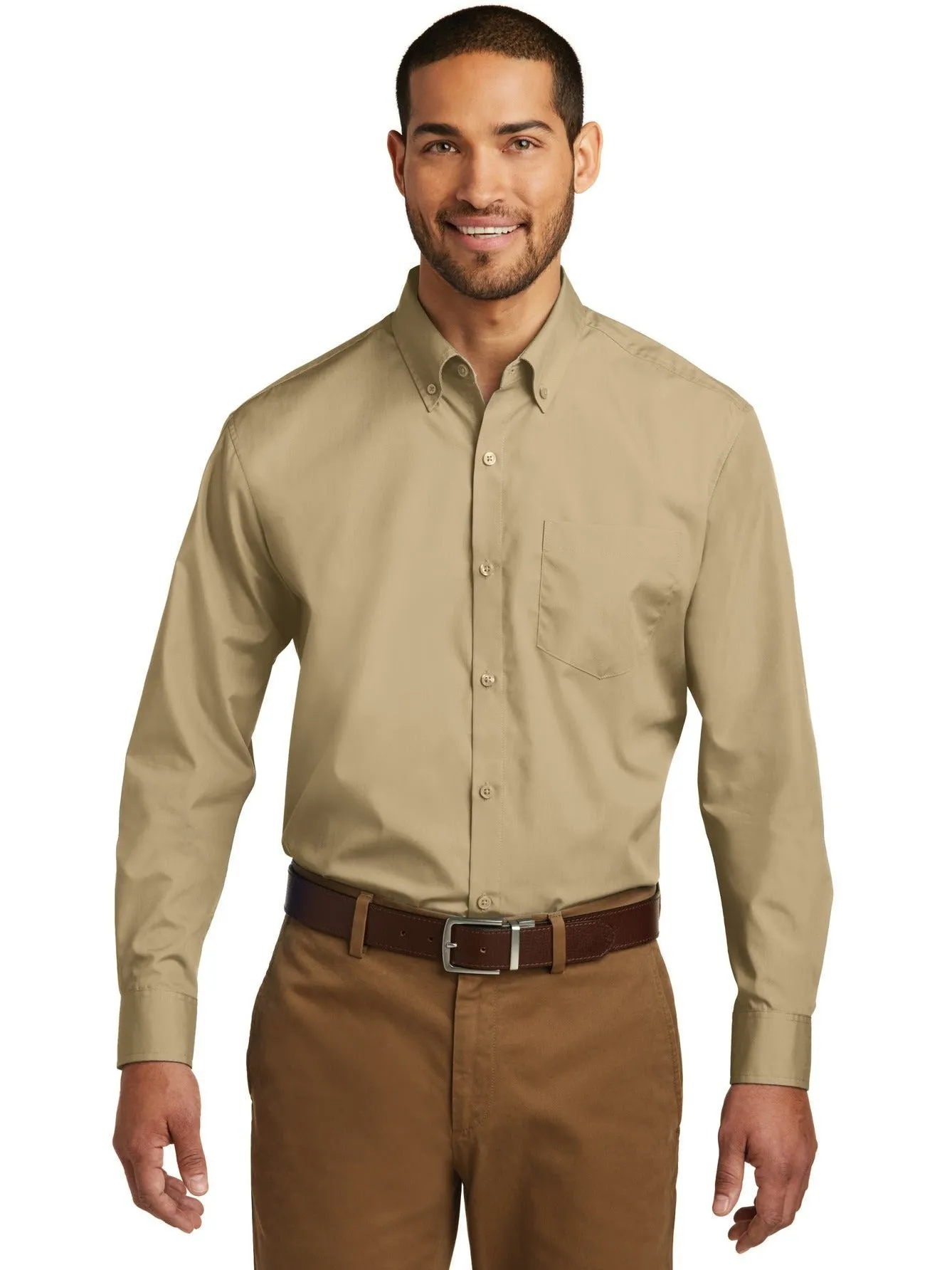 Port Authority Carefree Poplin Shirt
