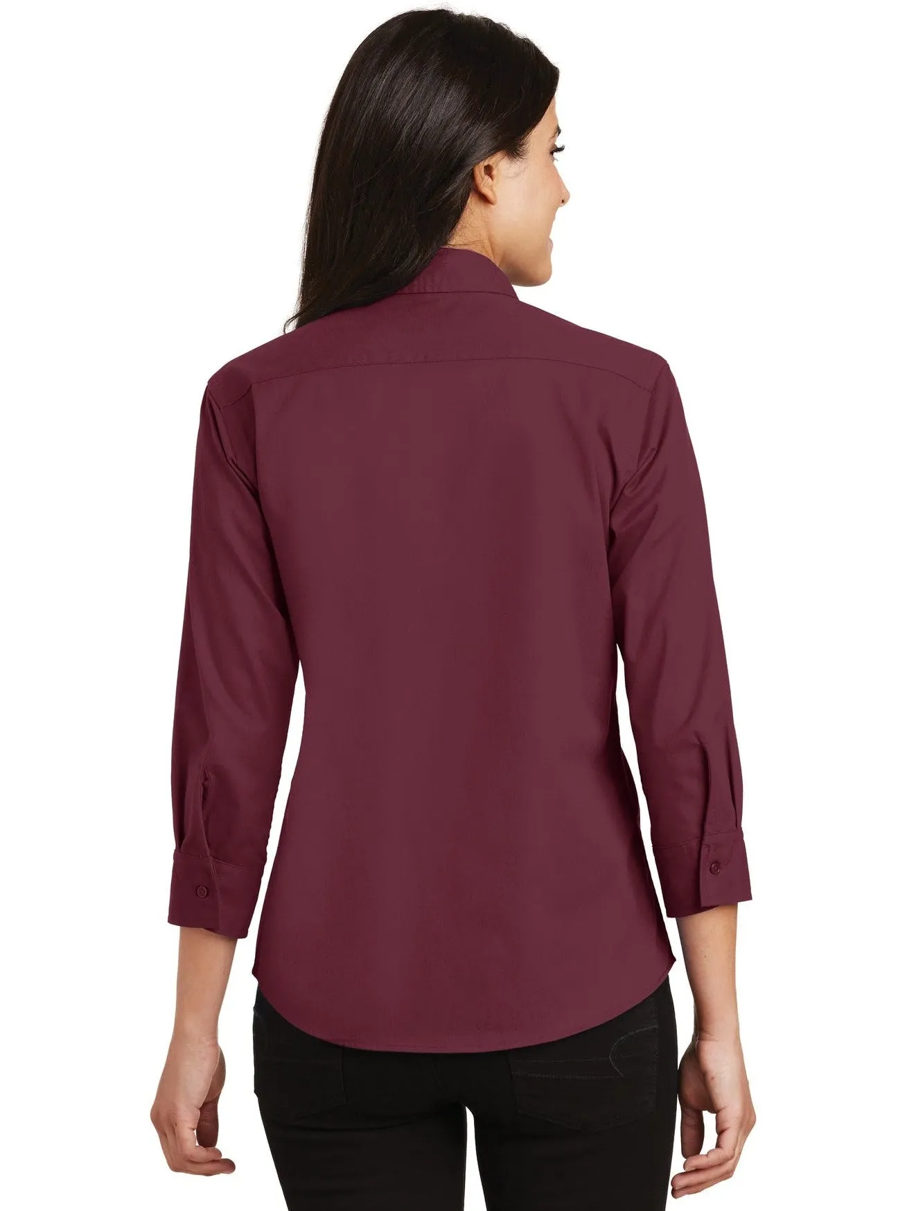 Port Authority Ladies 3/4-Sleeve Easy Care