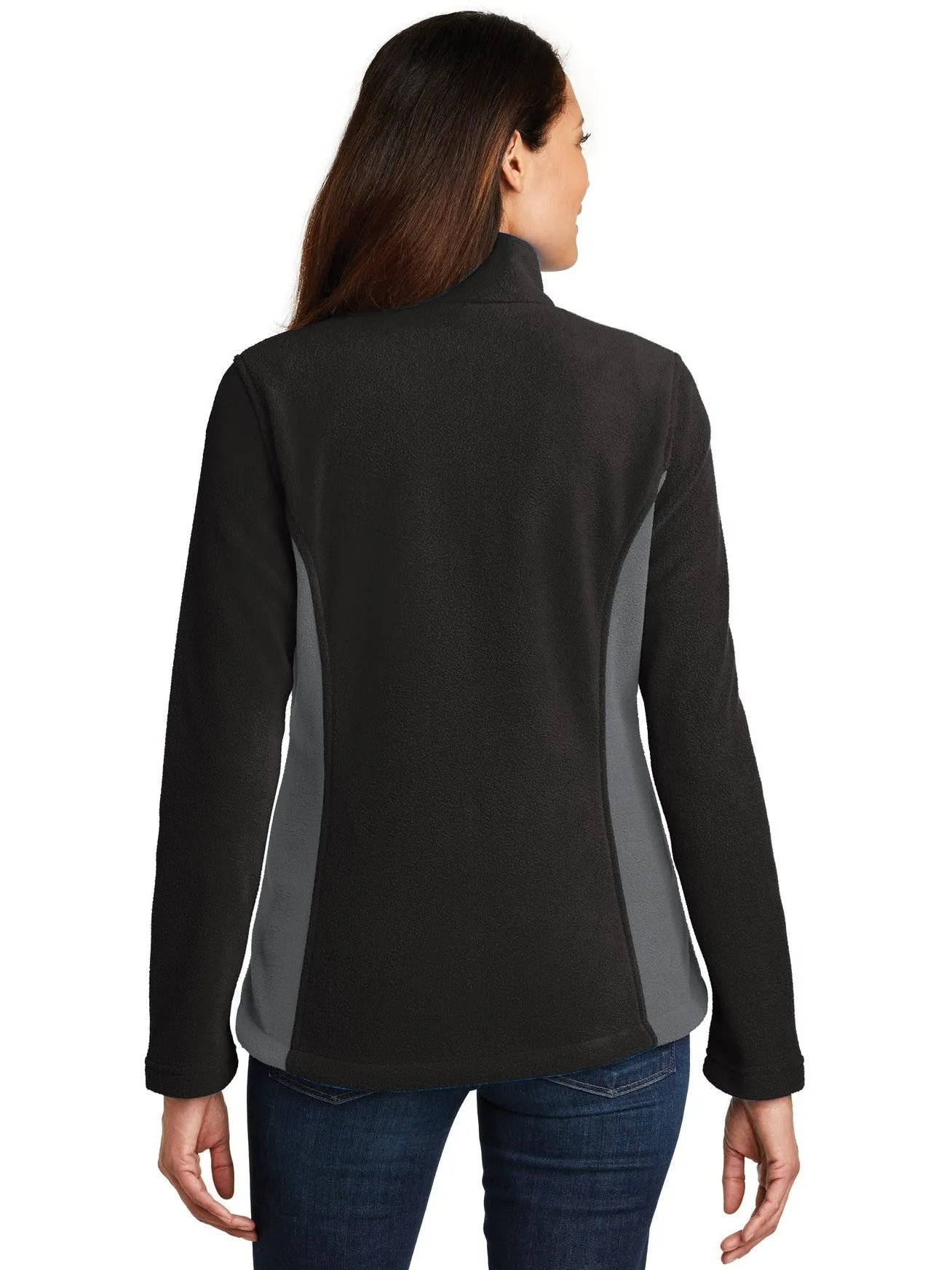 Port Authority Ladies Colorblock Value Fleece Jacket