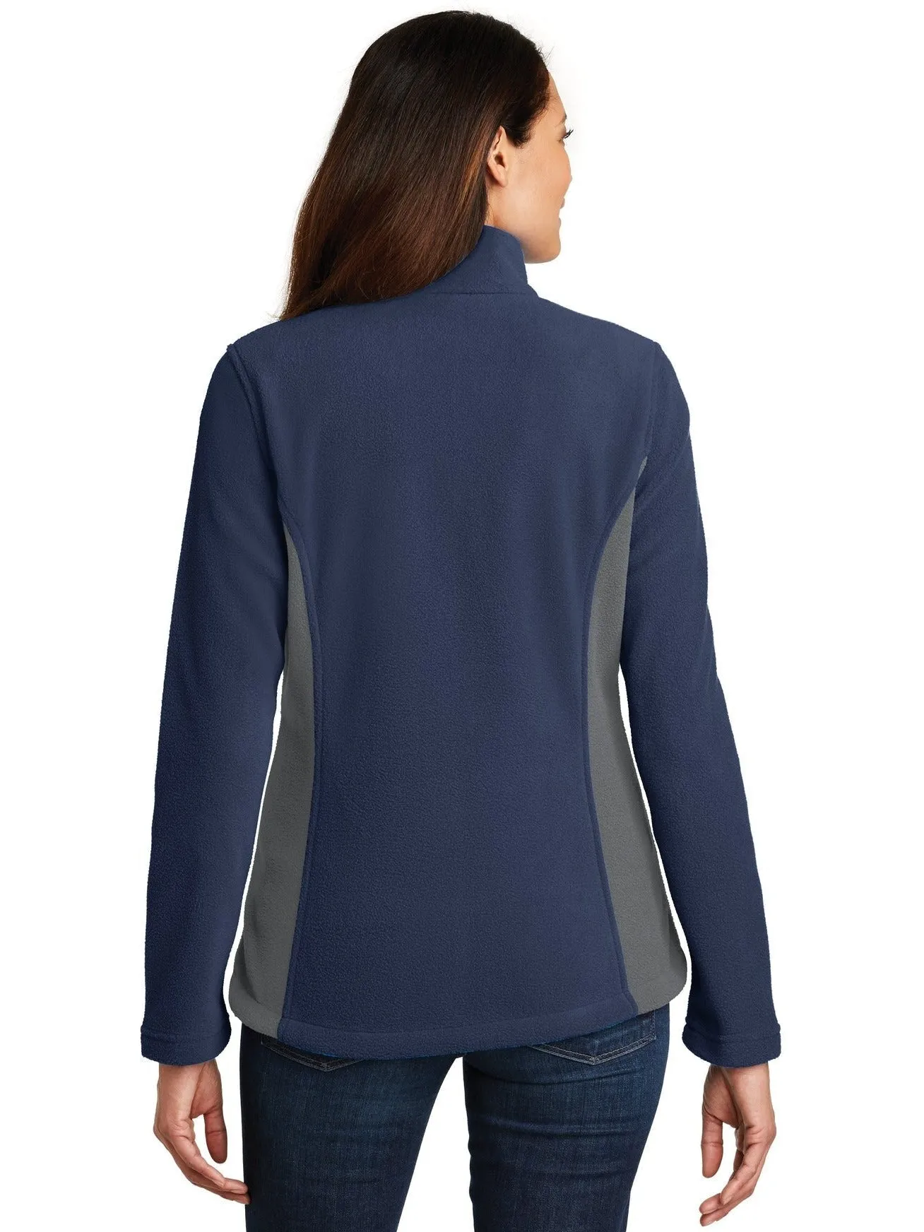 Port Authority Ladies Colorblock Value Fleece Jacket