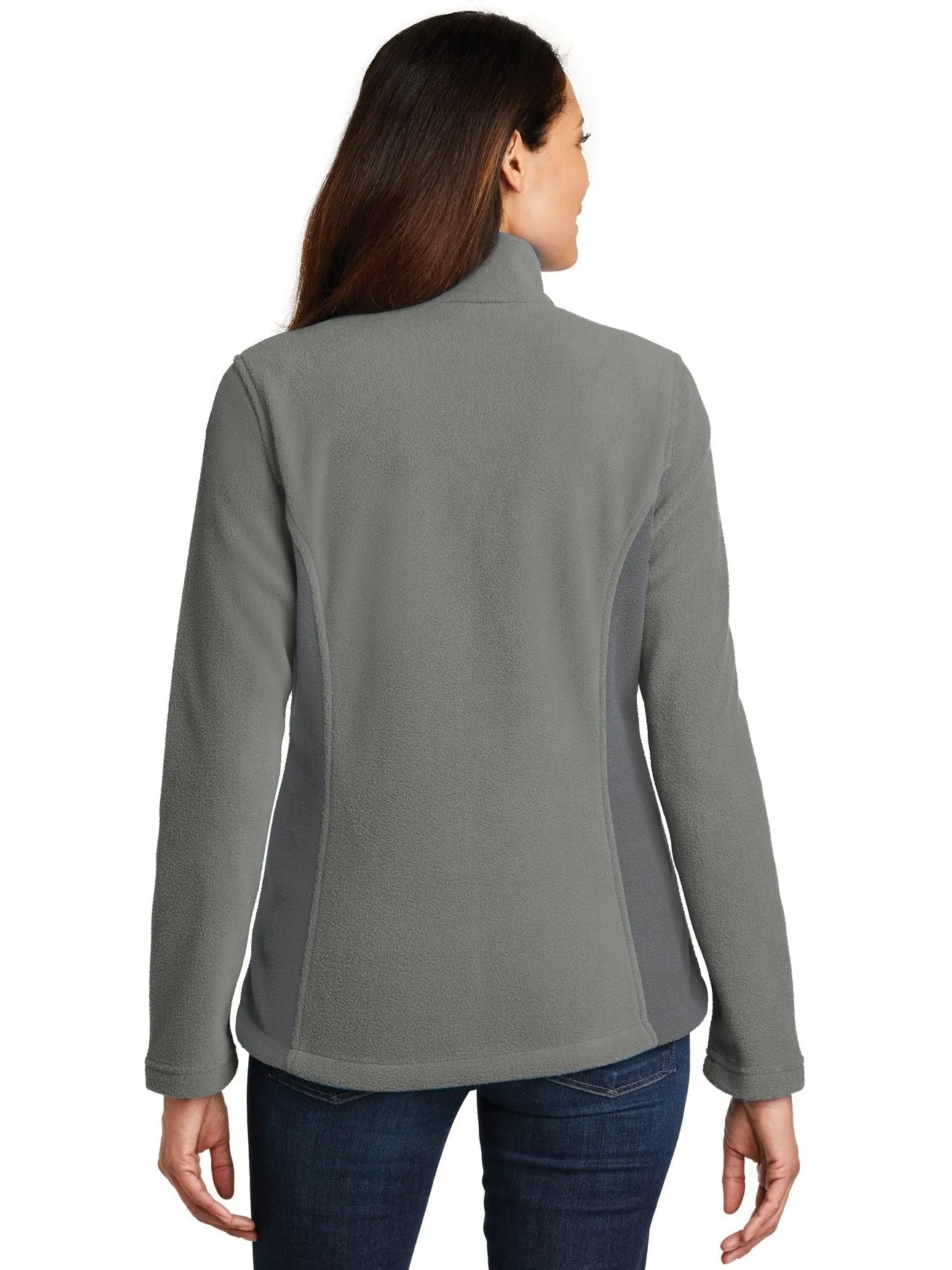 Port Authority Ladies Colorblock Value Fleece Jacket
