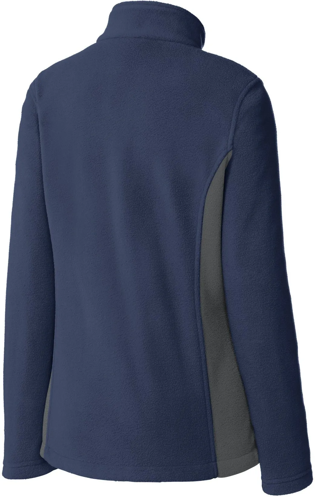 Port Authority Ladies Colorblock Value Fleece Jacket