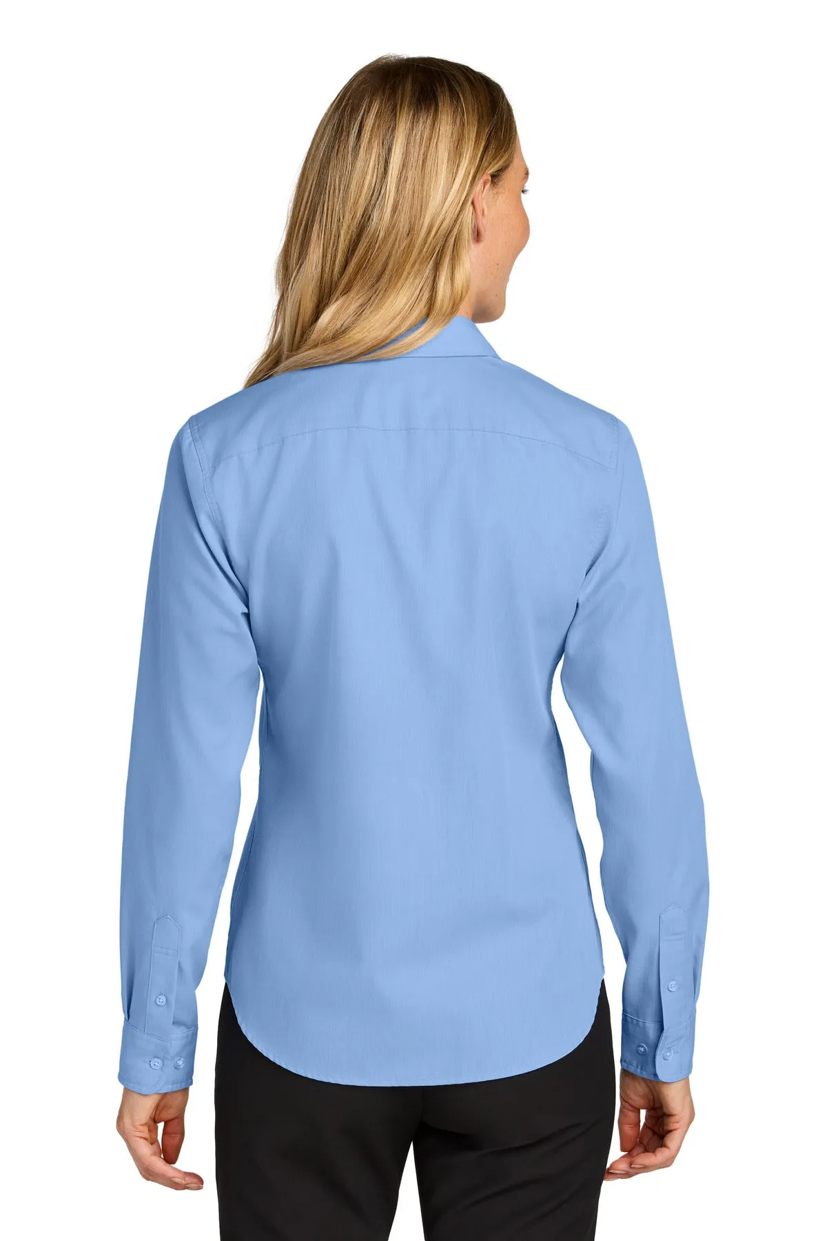 Port Authority Ladies Long Sleeve Nailhead Easy Care Shirt