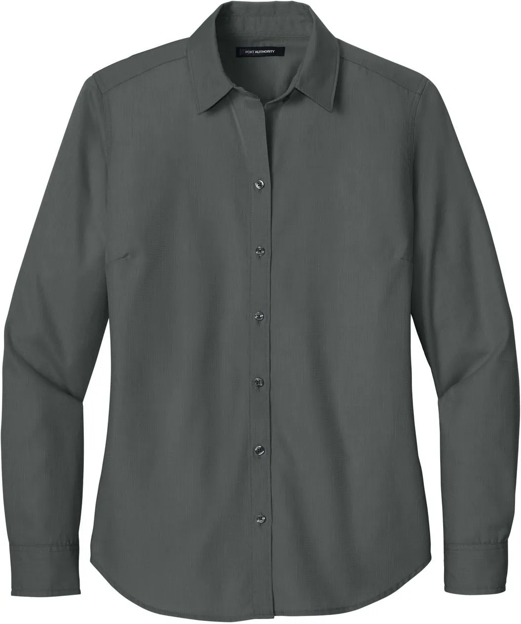 Port Authority Ladies Long Sleeve Nailhead Easy Care Shirt