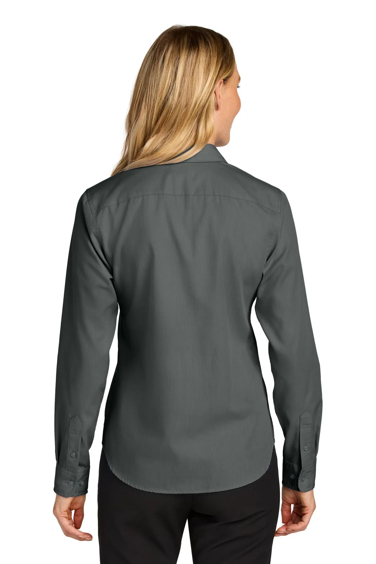 Port Authority Ladies Long Sleeve Nailhead Easy Care Shirt