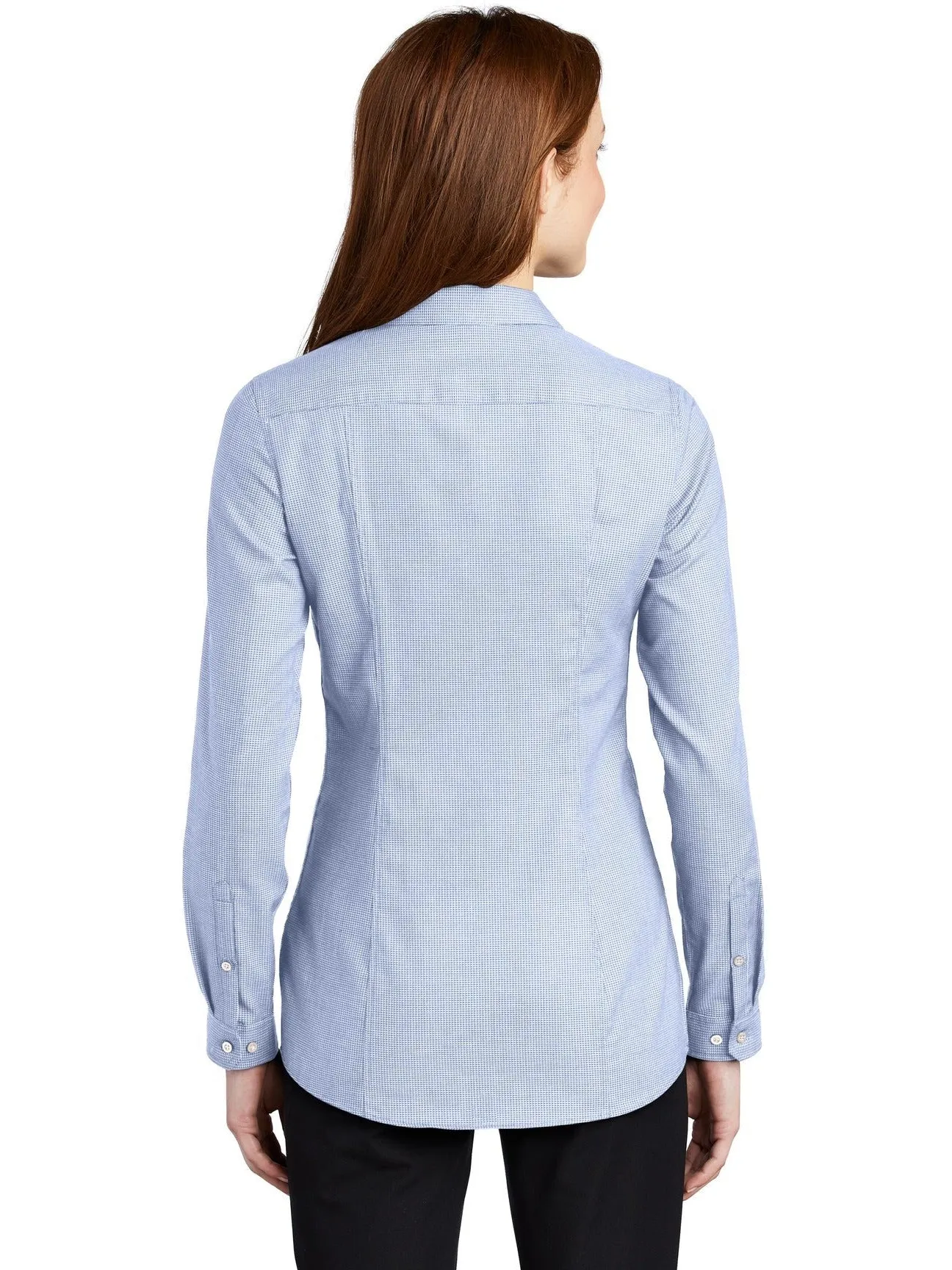 Port Authority Ladies Pincheck Easy Care Shirt