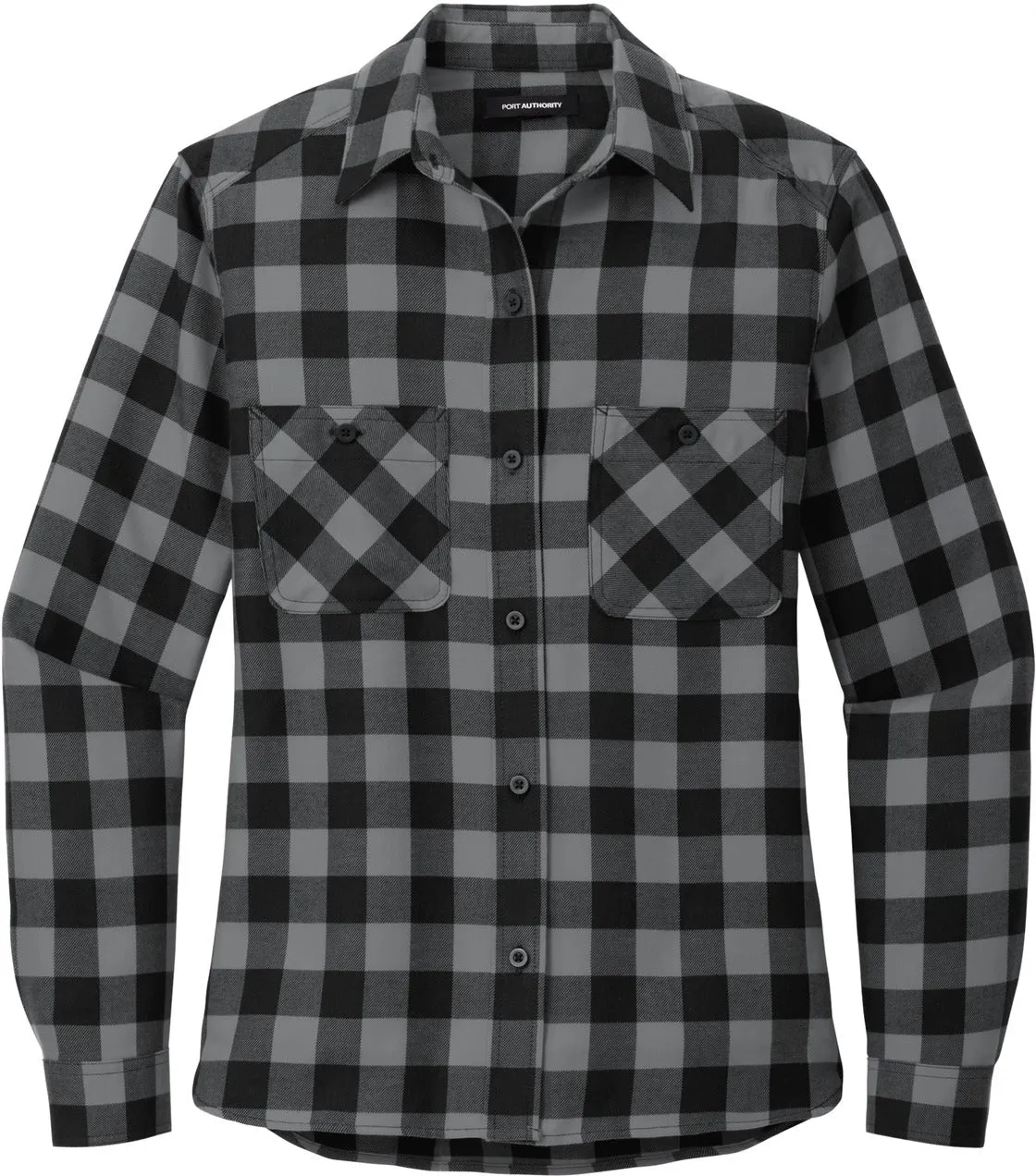 Port Authority Ladies Plaid Flannel Shirt