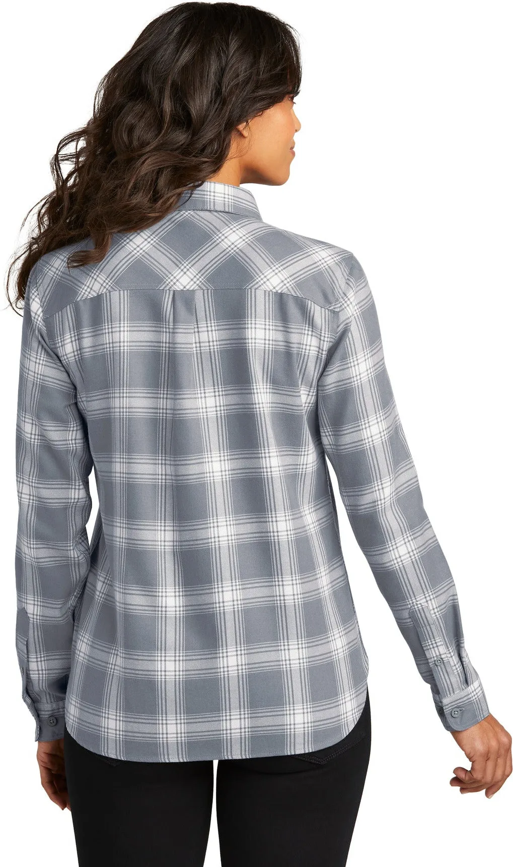 Port Authority Ladies Plaid Flannel Shirt