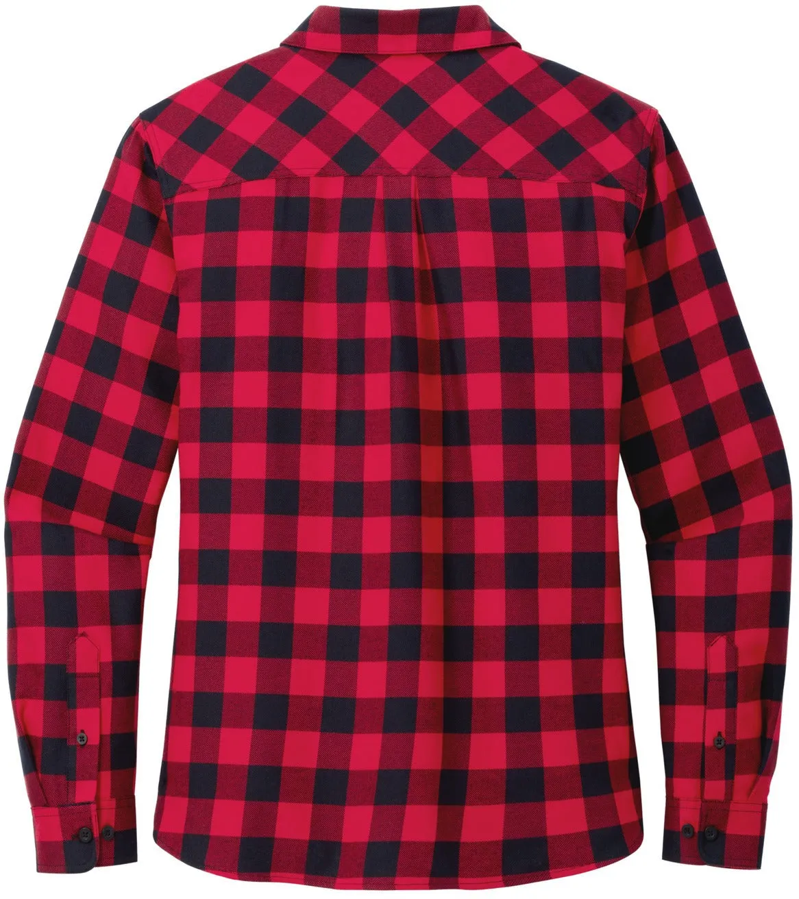 Port Authority Ladies Plaid Flannel Shirt