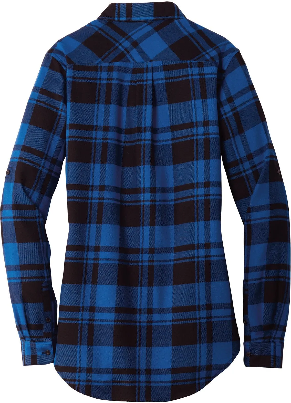 Port Authority Ladies Plaid Flannel Tunic
