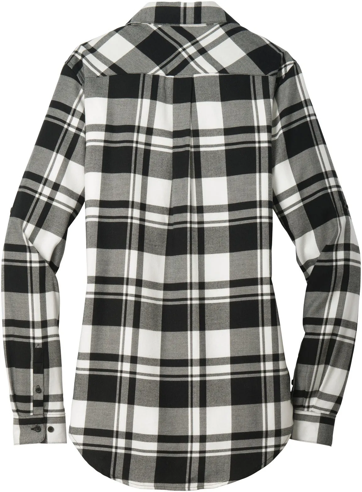 Port Authority Ladies Plaid Flannel Tunic