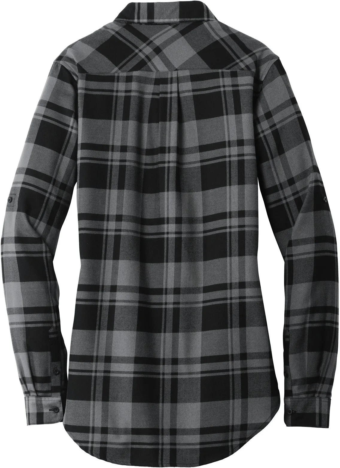 Port Authority Ladies Plaid Flannel Tunic