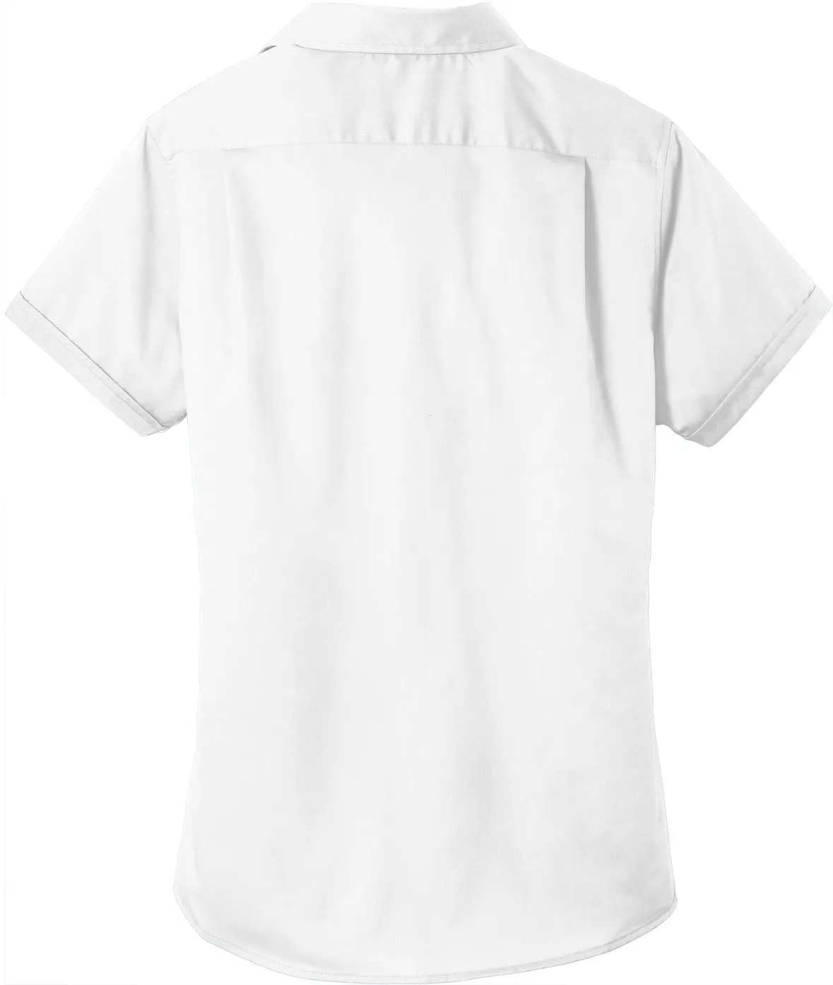 Port Authority Ladies Short Sleeve SuperProTwill Shirt