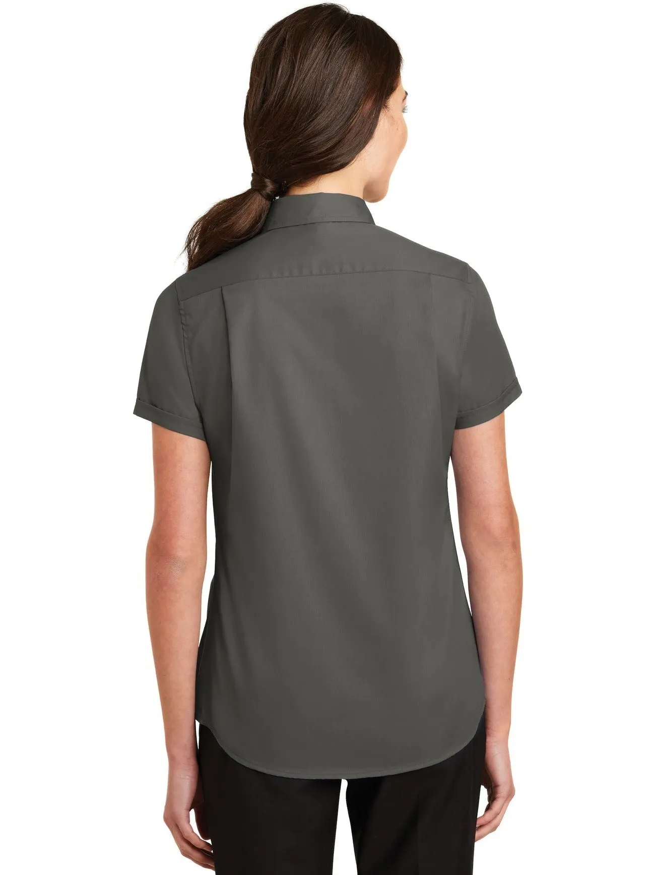 Port Authority Ladies Short Sleeve SuperProTwill Shirt