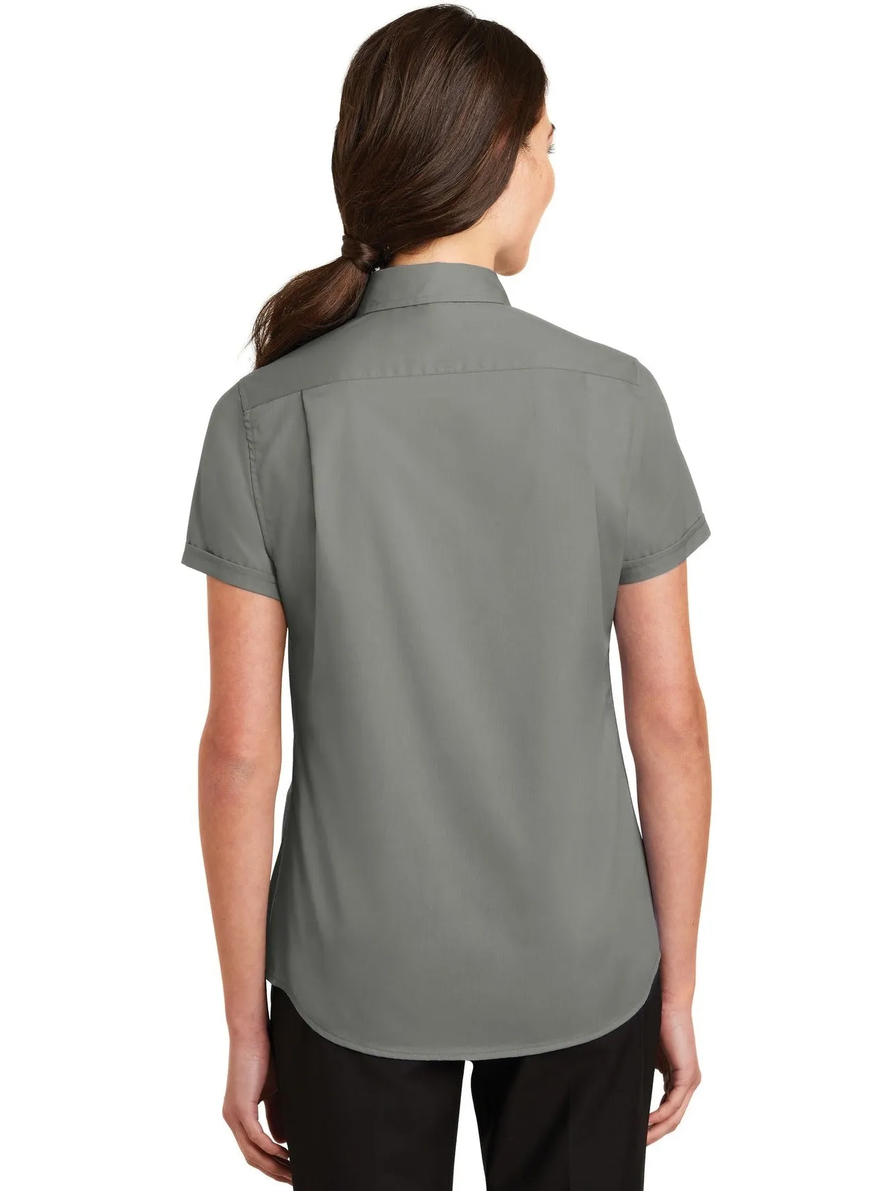 Port Authority Ladies Short Sleeve SuperProTwill Shirt