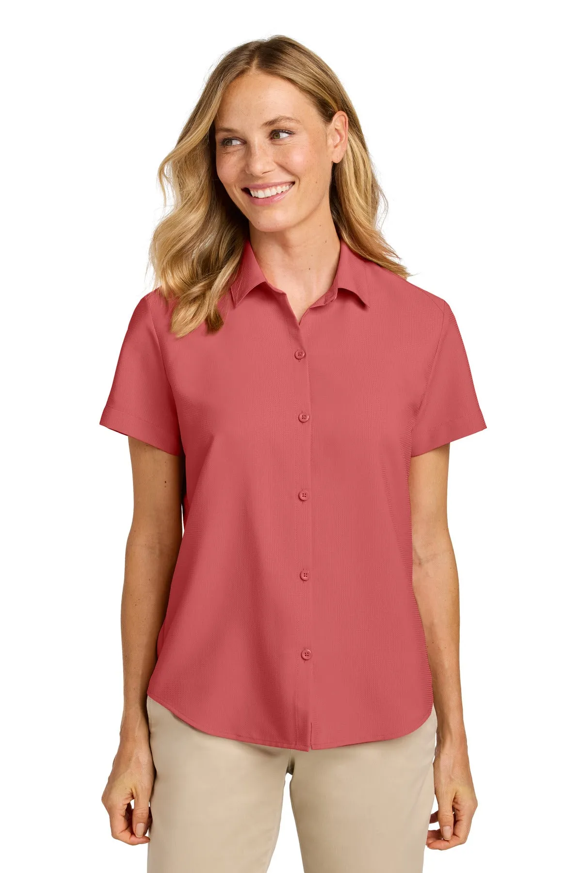 Port Authority Ladies Short Sleeve UV Dockside Shirt