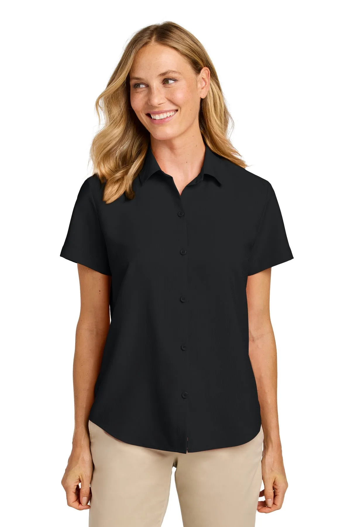 Port Authority Ladies Short Sleeve UV Dockside Shirt