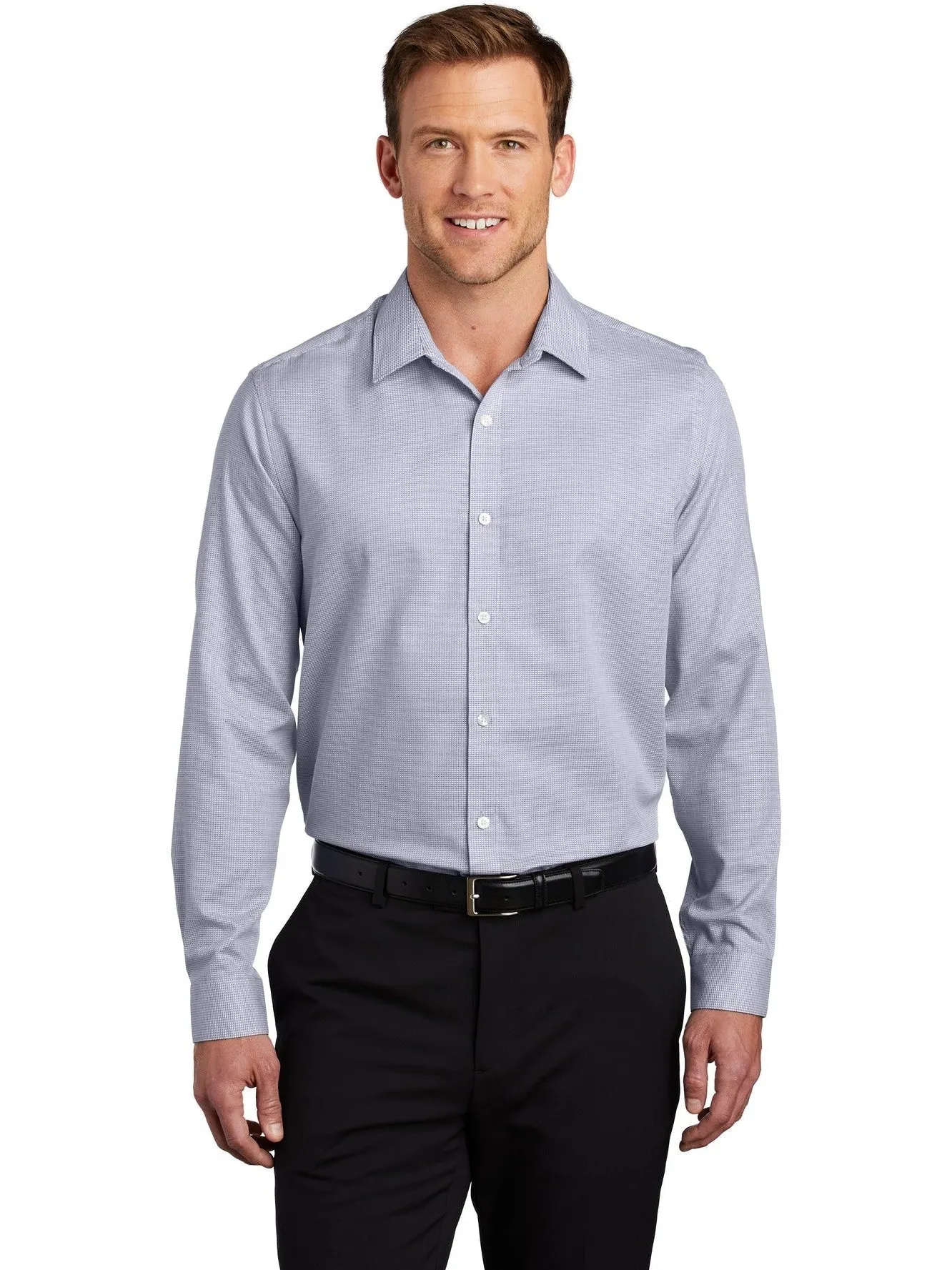 Port Authority Pincheck Easy Care Shirt
